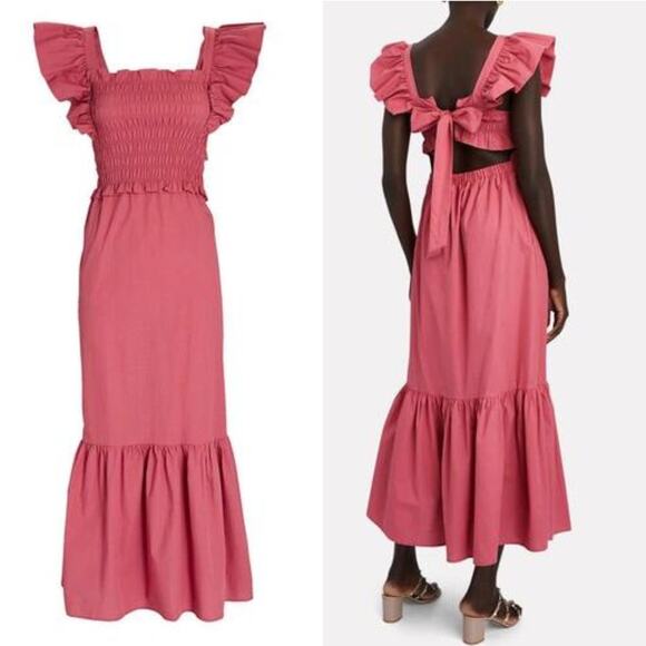 Sea New‎ York Gladys Maxi Dress Rose Pink Size Large NWT - Picture 1 of 12